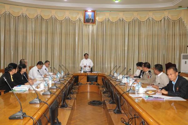 ျမန္မာႏိုင္ငံယွဥ္ၿပိဳင္မႈေကာ္မရွင္ဥကၠဌ၊ ျပည္ေထာင္စု၀န္ႀကီး ေဒါက္တာသန္းျမင့္မွ အဖြင့္အမွာစကားေျပာၾကား