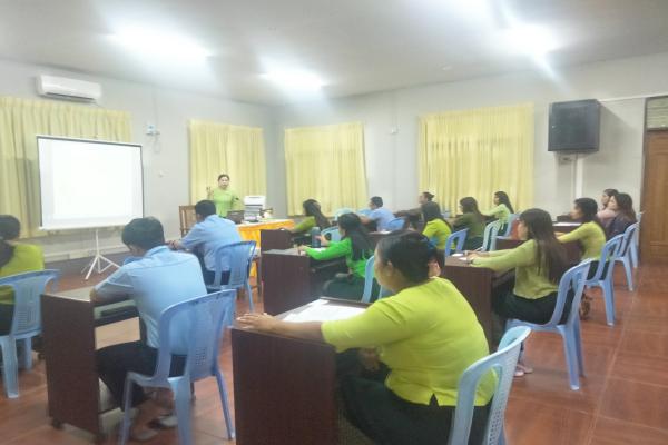 ပင်ရင်းနိုင်ငံစည်းမျဉ်းဆိုင်ရာ သင်တန်းမှတ်တမ်းဓါတ်ပုံ